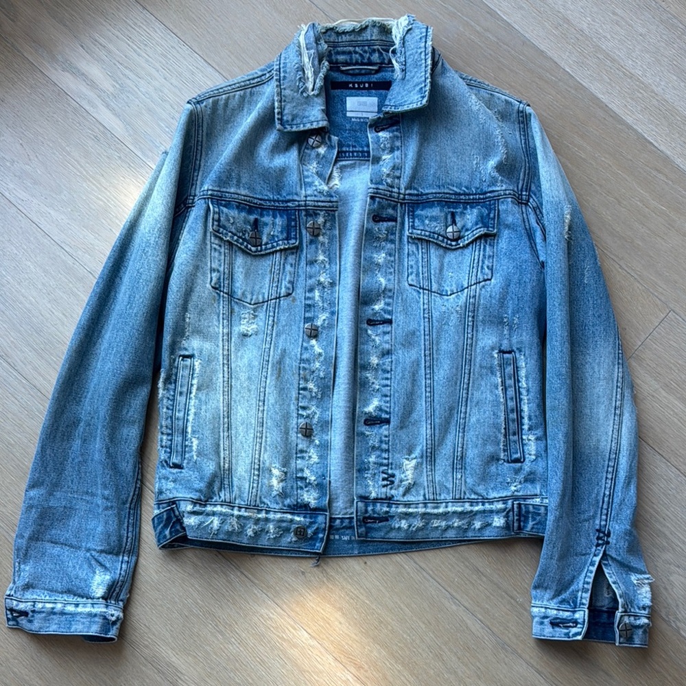 Ksubi Blue Denim Jean Jacket